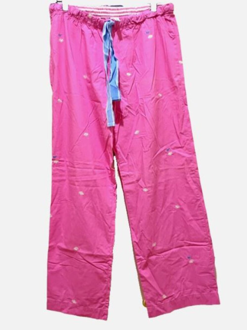 NWOT Gap Body Vibrant Pink Women Cotton Lounge/Pajama Pants M